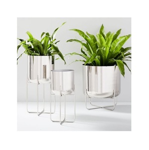 Macetero de jardín galvanizado con cuerda - Product Image 6