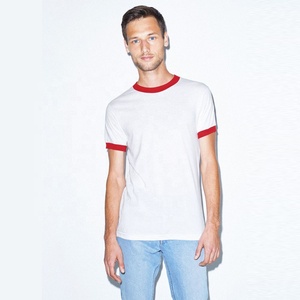 Camiseta Deportiva con Cuello en V para Hombre, 100% Algodón, Manga Corta, Transpirable, de Secado Rápido, para Correr, Gimnasio y Entrenamiento - Product Image 1