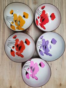 กะลามะพร้าวเคลือบสีสันเป็นมิตรกับสิ่งแวดล้อมปลอดภัยสำหรับอาหาร/กะลามะพร้าวชาม/กะลามะพร้าวบนโต๊ะอาหาร - Product Image 6