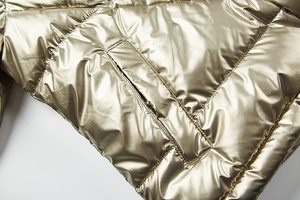 Chaquetas de Invierno Acolchadas Personalizadas de Alta Calidad al por Mayor para Hombre, Brillantes, Lisas y Cómodas - Product Image 3