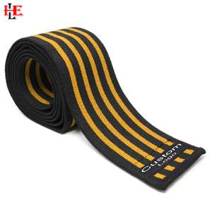 Cotton Knee <b>Wrap</b> with Elastic Support - Ideal for Weightlifting, Powerlifting, and <b>Gym</b> Fitness - Product Image 2