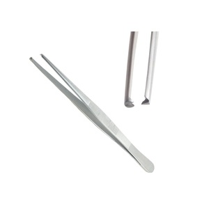 Tejido fórceps 1x2 dientes recto 12 cm - Product Image 2