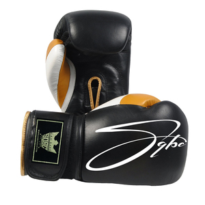 Guantes de Boxeo SAQIB&CO con Soporte de Muñeca de Velcro, Color Negro, 8oz-16oz, Venta al por Mayor, Personalizables, OEM - Product Image 1