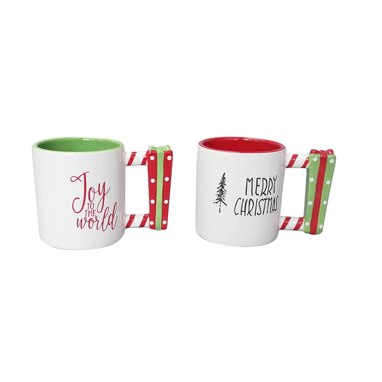 310ML Christmas Mug, Gift handle Mug Cups