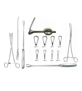 Instrumente Set Für Dilatation Und Kürettage Chirurgie