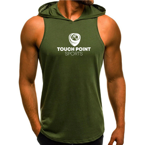 Sweat à capuche sans manches pour hommes, design personnalisé ou blanc, livraison gratuite en gros - Product Image 6