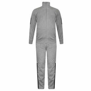 Survêtement personnalisé unisexe à col montant survêtement de jogging en coton et polyester pour hommes taille plus respirant pour la saison d'hiver - Product Image 5