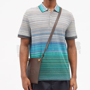 เสื้อยืดผู้ชายแบบมืออาชีพ พิมพ์โลโก้ โพลีเอสเตอร์/คอตตอน สีและขนาดปรับแต่งได้ ระบายอากาศ แห้งเร็ว สำหรับใส่ลำลอง - Product Image 4