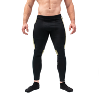 Leggings de compression pour hommes, légers, élastiques, pour la course et la gym, pantalons de sport extensibles, séchage rapide, tenue de base pour l'entraînement