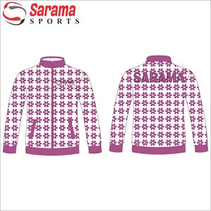 Chaqueta polar gruesa de invierno al por mayor chaqueta de impresión digital reversible de poliéster 100% para hombre, - Product Image 3