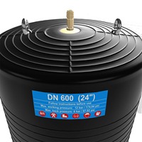 Bouchon de tuyau gonflable haute pression Plugline IHS DN50-2000mm 6-12 bar -40C 70C certifié EN 1610:2015 Matériel NBR/CR/EPDM
