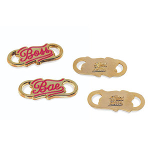 Custom Made Kim Loại <span class=keywords><strong>Skull</strong></span> Cá Nhân Thời Trang Dây Giày Charms Giày Ren Tag - Product Image 5