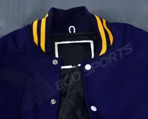 Chaqueta Bomber de Punto Impermeable de Poliéster para Hombre, Nueva, Delgada, Talla Grande, Informal, con Bordado de Letras Universitarias - Product Image 4