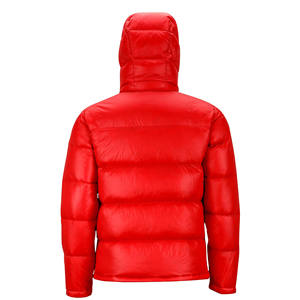 เสื้อโค้ทบุนวมสำหรับผู้ชายแจ็คเก็ตบุขนแกะเงางามคอตั้งสำหรับฤดูหนาวกลางแจ้งแจ็คเก็ตมีซิปปรับแต่งได้ - Product Image 2