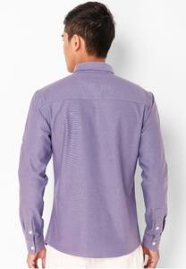 ODM/OEM-Camisa de algodón de manga larga para hombre, camisa a la moda, regular, con cuello vuelto, botón, hecho en Vietnam - Product Image 4