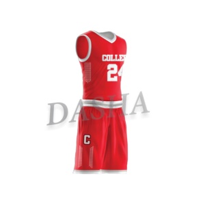 Uniforme de baloncesto sin mangas de alta calidad para hombre, conjunto transpirable con impresión por sublimación personalizada, equipo de baloncesto superventas - Product Image 2