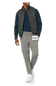 Men's High Quality Custom Logo Streetwear Performance <b>Stretch</b> Knit Jogger Pant-93% Polyester, 7% Elastane-Imported&<b>Machine</b> Wash - Product Image 4