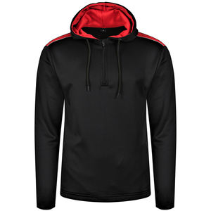 Sweat-shirt à capuche surdimensionné pour hommes, 100% coton éponge, brodé de logo, basique, blanc, polaire, hiver ODM Supply - Product Image 1