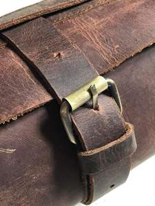 Rollo de cuchillos de cuero grande de 16 bolsillos de calidad Premium, bolsa de Chef de cuero, rollo de herramientas - Product Image 3