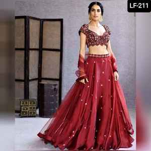 Lehenga Choli à impression numérique florale lourde de style indien et pakistanais pour femmes tenues de fête et de soirée avec Choli traditionnel - Product Image 2