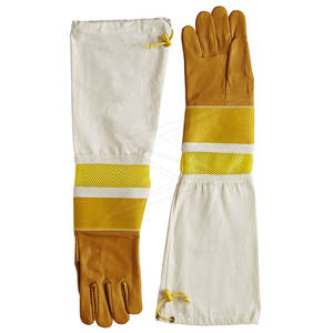 ที่มีคุณภาพสูงผึ้งเฝ้าขายส่งที่กำหนดเองถุงมือผึ้งรักษาถุงมือ - Product Image 6