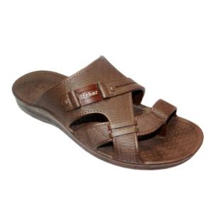 Flat Fully <b>Cover</b> PVC Open Toe Waterproof Hot Selling Mens Fashion Summer Slipper For Daily Use - Product Image 1