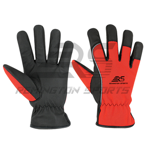 Custom Made Mechanic Gloves for Assembly Mechanics <b>Works</b> Plumbing <b>Tool</b> Handling Goat Skin Safety <b>Leather</b> Gloves - Product Image 1