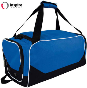 Premium Travel Duffel <b>Bag</b> Gym Sports Carry on <b>Bag</b> Luggage Duffel With Side Shoes Pocket by Inspire Apparel - Product Image 5