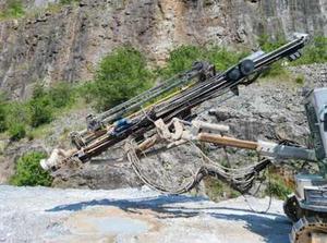 Perceuse pneumatique hdr 1200 eti, plate-forme de perçage sur chenilles avec cabine confortable et poignée facile - Product Image 5