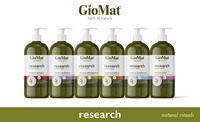 GioMat A2 Champú Activador Anticaída Profesional para Salón con Fitoeextractos de Yarrow y Majorana Fórmula Italiana 750ml/25.3oz