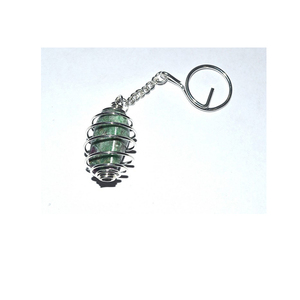 Ruby Zeocite Tumbled Keychains - Product Image 1
