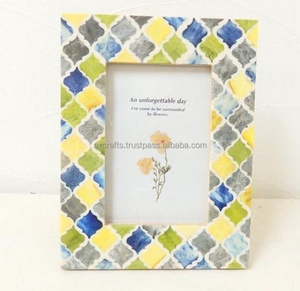 Eco-Friendly Recycled Wood and Resin Photo <b>Frame</b> Sustainable Picture <b>Frame</b> - Product Image 1