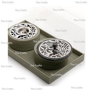 Wooden Mabkhara <b>Incense</b> Burner with Oud <b>Box</b> and Acrylic Lid Customized Size & Shape Religious Use Eco-Friendly - Product Image 3