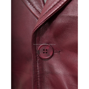 Gilet de moto en cuir véritable pour hommes, Logo personnalisé de marque privée - Product Image 3