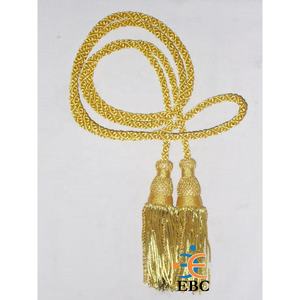 OEM EBC 18 pampilles Borlas boltas pour le Festival, baptême pour l'église, vente en gros, glands Borlas boltas, lingots d'or et couleurs artisanales - Product Image 3