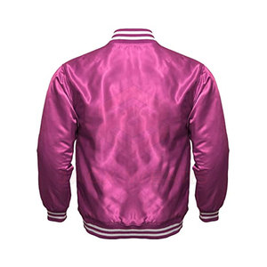 Chaquetas con letras de satén de béisbol para hombre baratas con cuello levantado-Invierno impermeable y resistente al viento Más vendidos - Product Image 6