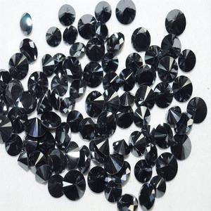 0,30 QUILATES Y 4,30 MM CALIDAD AAA NATURAL SUELTO DIAMANTE NEGRO PULIDO CORTE BRILLANTE EXCELENTE CORTE IGI CERTIFICADO 10 DUREZA MOHS - Product Image 1