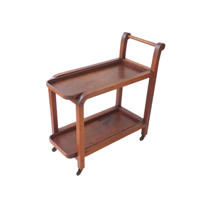 Three Tier Wooden Food Serving <b>Trolley</b> <b>With</b> Premium Quality Serving Cart <b>Trolley</b> For Home Decor Accessories - Product Image 4