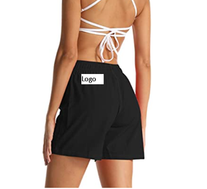 Pantalones cortos de secado rápido para mujer, Shorts deportivos con cordón para verano, con bolsillo, gran oferta - Product Image 4