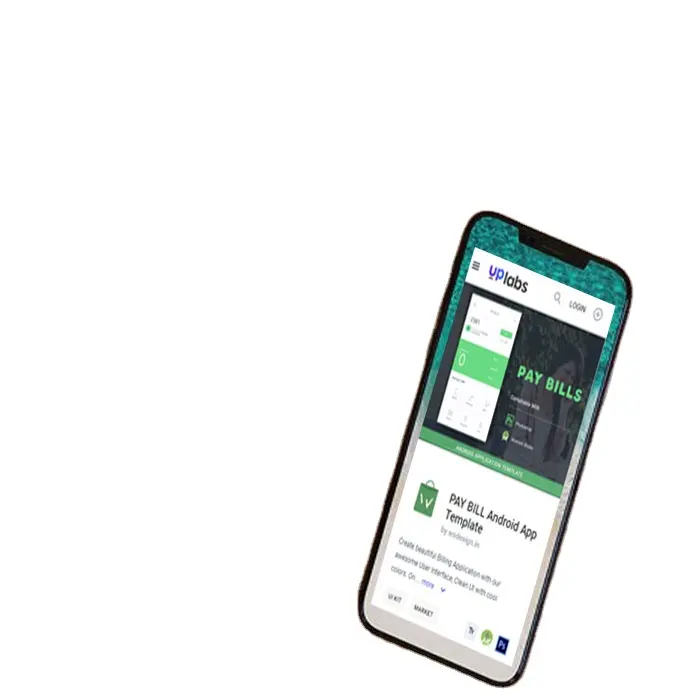 Онлайн-биллинг Android "мобильное приложение" UI дизайнерские услуги в Индии-ProtoLabz eServices