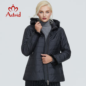 Giacca calda invernale da donna di moda calda da donna piumino trapuntato oversize piumino da ragazza piumino imbottito nero - Product Image 1