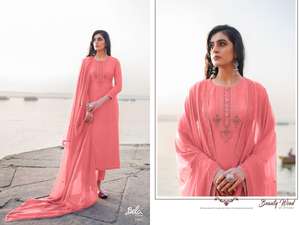 <b>Top</b> Quality Ladies Indian Designer <b>Kurti</b> Wholesale Pakistani Salwar Kameez Dupatta Set - Product Image 2