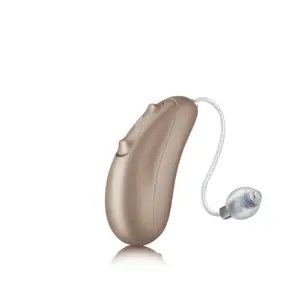 Unitron Moxi Blu-R 5 hearing aid rechargeable charging hearing aids open fit hearing ric bte 16 digital channels