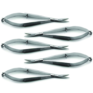 Tijeras quirúrgicas de acción, Micro Noyes Schere, curvo, 11,5 cm, hoja afilada, 5 uds. - Product Image 2
