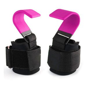 Wholesale Power <b>Weight</b> Lifting Training Gym Hook Grips Straps Wrist Support Straps Hooks - Product Image 6