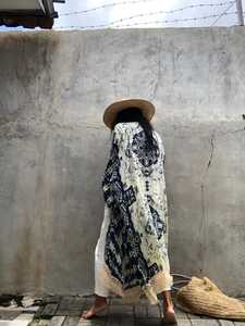 2020 New Look Traditional Pattern Kimono Women Dress <b>Tassel</b> Lace <b>Trim</b> Design Women Kimono - Product Image 2