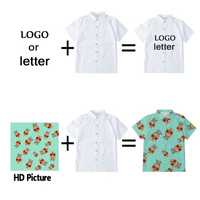 Custom Nieuwe Stijl Polly Katoen Mannen Matching Twee Stuk Hawaiian Pak Set Kleding Shirt & Shorts Set Voor Man beach Wear