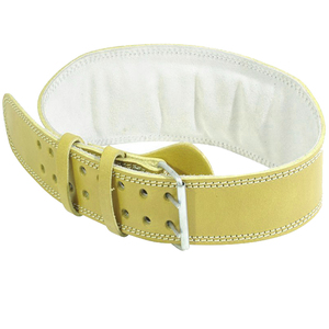 Cinturón de levantamiento de pesas unisex antideslizante de piel de vaca ajustable y duradero personalizado de alta resistencia 2024 recién llegado - Product Image 2