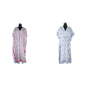 KFCL004 Women's Fashion <b>Tunic</b> Tops <b>Beach</b> Wear Casual Dress Bat Wing Sleeveless Long Kaftans - Product Image 1