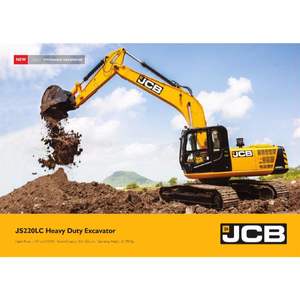 Excavatrice sur chenilles hydraulique JCB JS 220LC, excavatrice sur chenilles hydraulique, grande qualité, machines de terrassement spécialement conçues - Product Image 2